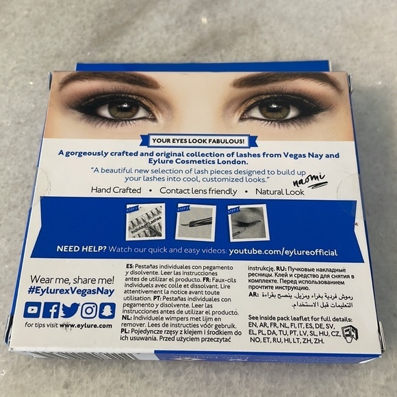 Eylure lashes singles pack Makeup New 3 lengths included - Picture 2 of 5